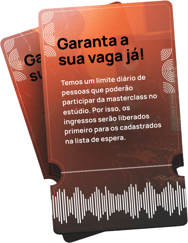 Ingresso do Mix ao Master - Masterclass de Mixagem e Masterização